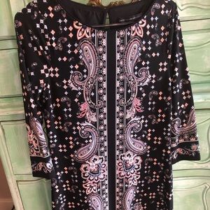 WHBM dress paisley